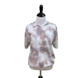 Champion Girl's L Large T-Shirt Top Athletic Mesh Breathable Drawstring Waist